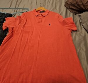 Polo by Ralph Lauren Men's Shirt - Bold Orange